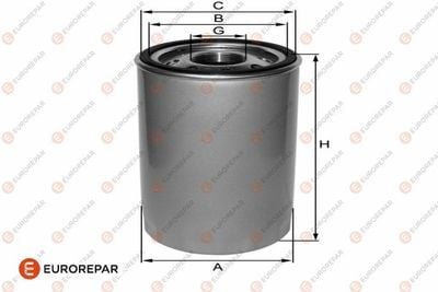 SEAT Arona Yağ Filtresi Eurorepar 1682280380-04E115561H