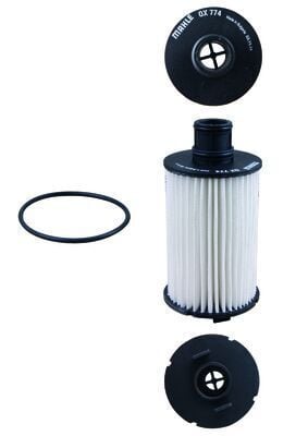 LAND ROVER Discovery 4/Range Rover 3/4/Sport/Velar Yağ Filtresi Mahle OX 774D-LR011279