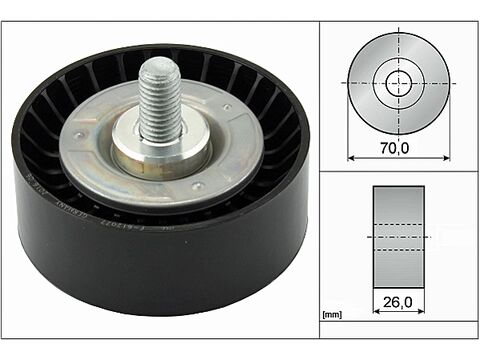 3 Seri E90 V Kayıs Gergı Rulmanı Ina 532 0475 10
