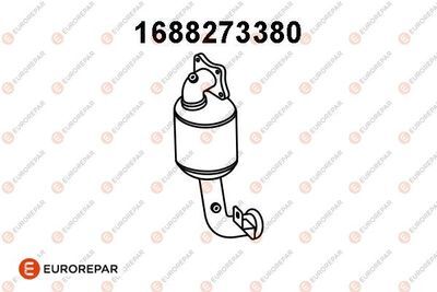 CİTROEN C-Elysee/C1/C3/Aircross/C4 Cactus Katalizatör Egsoz Eurorepar -1688273380
