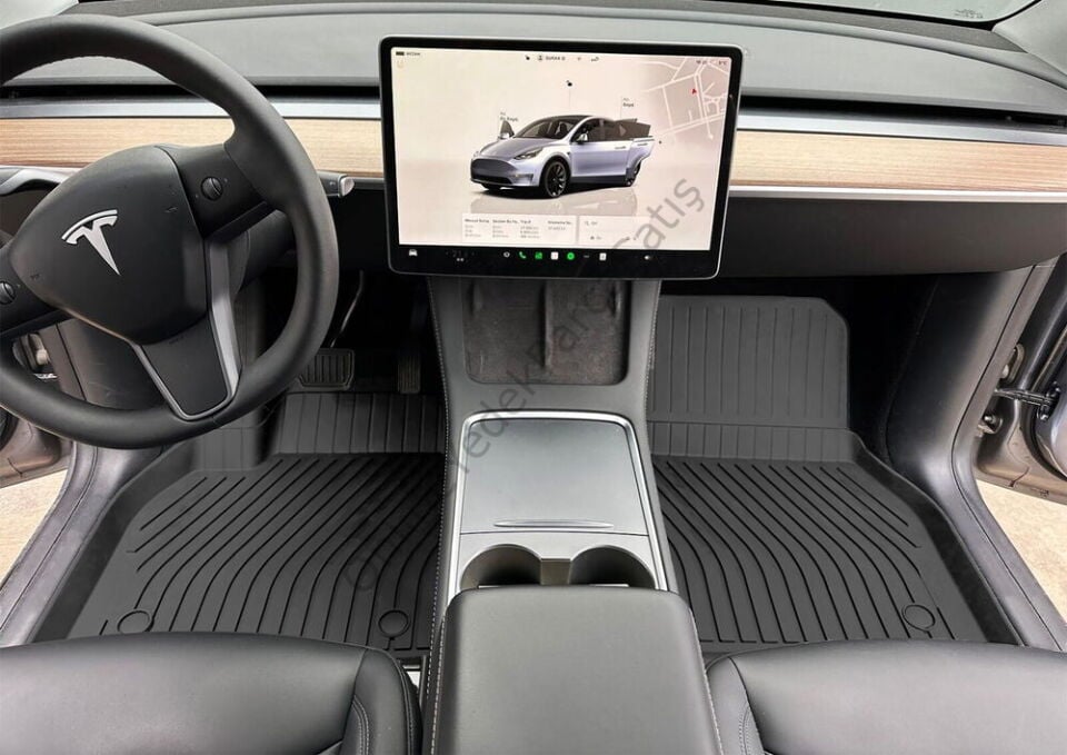 Rizline Premium Tesla Model Y 2019-2024 Havuzlu Paspas
