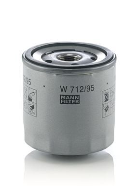 SKODA Kamiq Yağ Filtresi Mann-Filter W 712/95-04E115561H