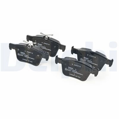 VOLKSWAGEN T-Roc Fren Balatası Arka Delphi LP2697-5Q0698451P