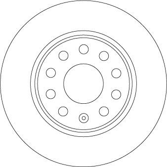 SKODA Octavia Fren Diski Arka TRW DF6952-5Q0615601B