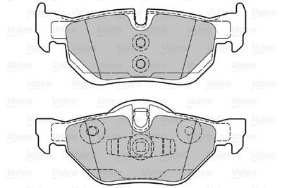BMW 1 Seri E81 Fren Balatası Arka Valeo 670703-34216774692